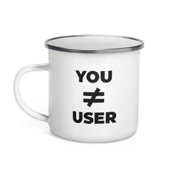 You are not the user | Emailletasse – Bild 2