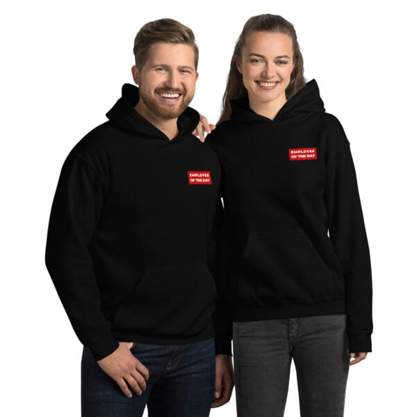 Employee of the day | Brustseitendruck | Unisex-Hoodie – Bild 7