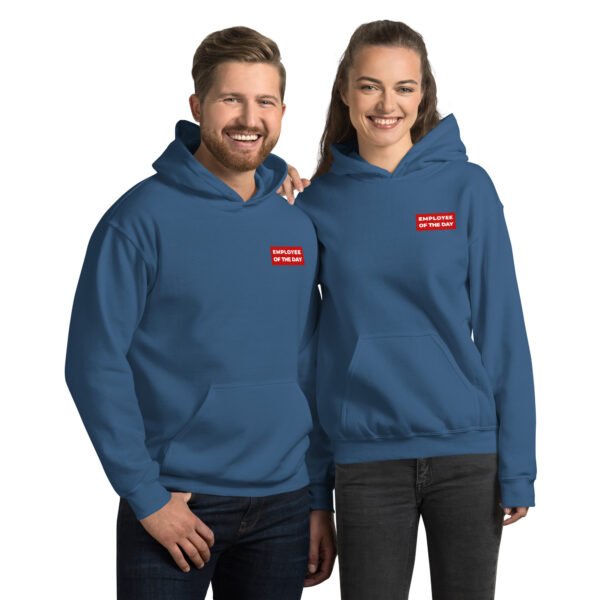 Employee of the day | Brustseitendruck | Unisex-Hoodie – Bild 9