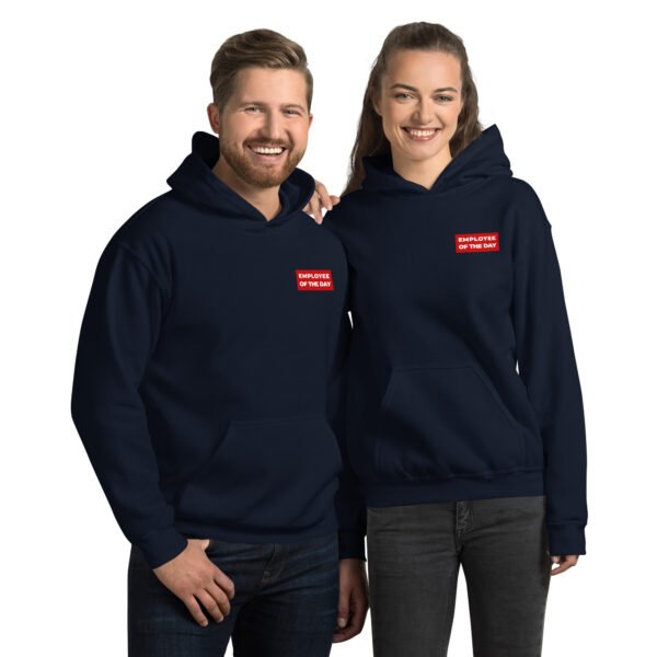 Employee of the day | Brustseitendruck | Unisex-Hoodie – Bild 12