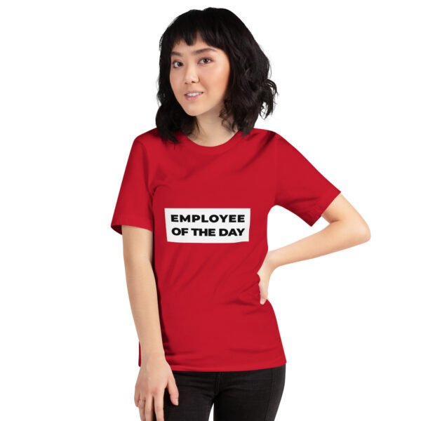 Employee of the day | Vorderseitendruck | Lockeres Damen-T-Shirt – Bild 23