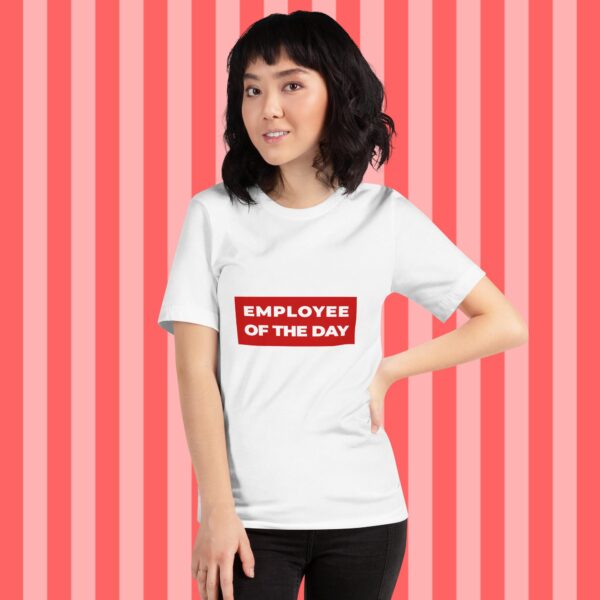 Employee of the day | Vorderseitendruck | Lockeres Damen-T-Shirt